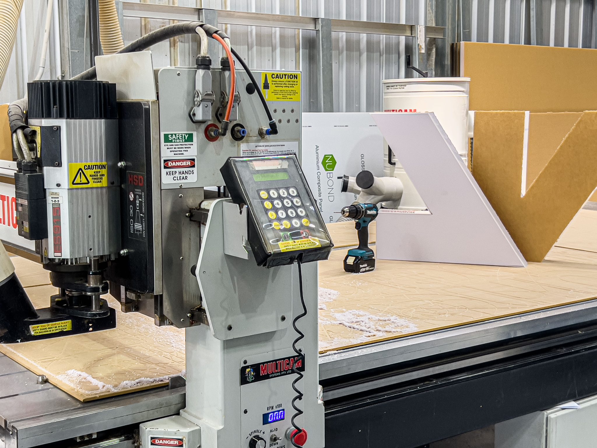 3DLA workshop fabrication