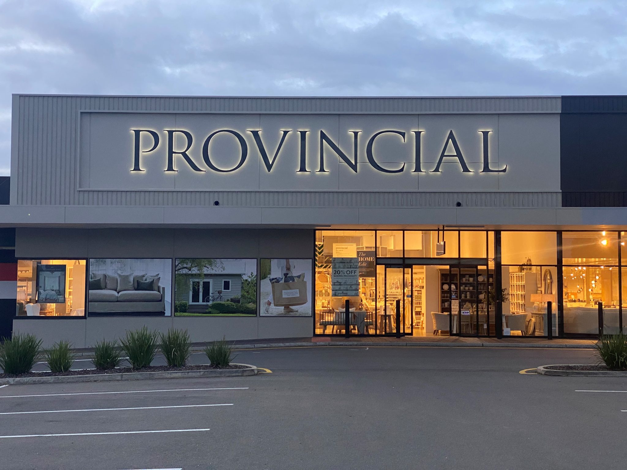 Premium commercial signage